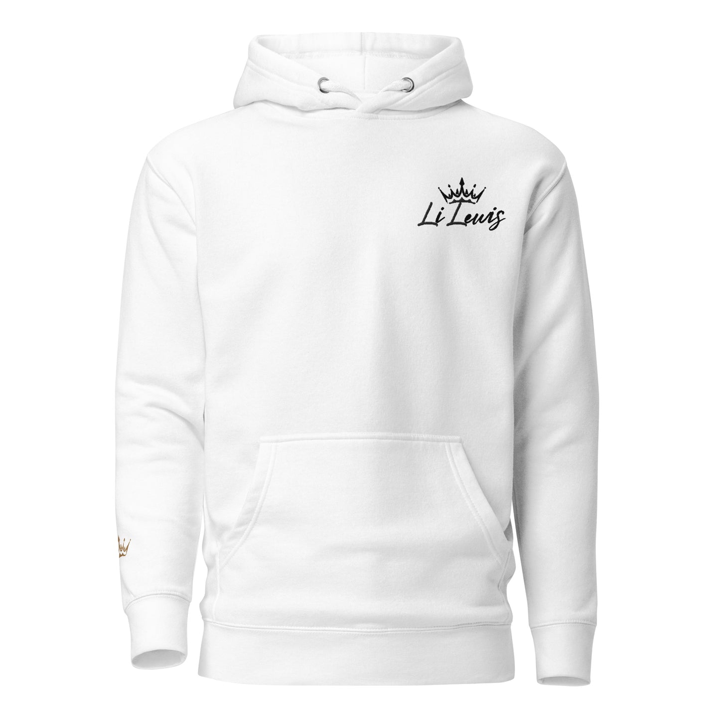 "Li Lewis Black Signature" Premium Unisex Hoodie