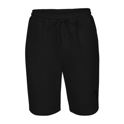 "Li Lewis Black Signature" Men's Fleece Shorts