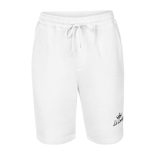 "Li Lewis Black Signature" Men's Fleece Shorts