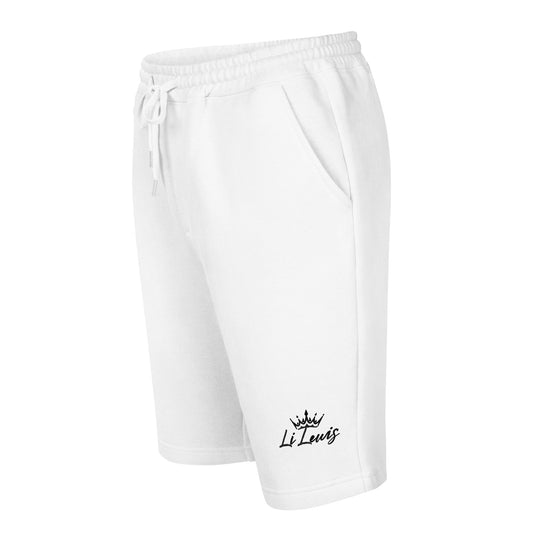 "Li Lewis Black Signature" Men's Fleece Shorts