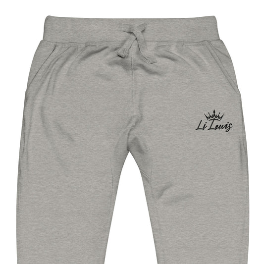 "Li Lewis Black Signature" Premium Unisex Sweatpants