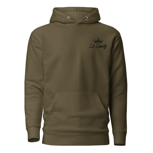 "Li Lewis Black Signature" Premium Unisex Hoodie